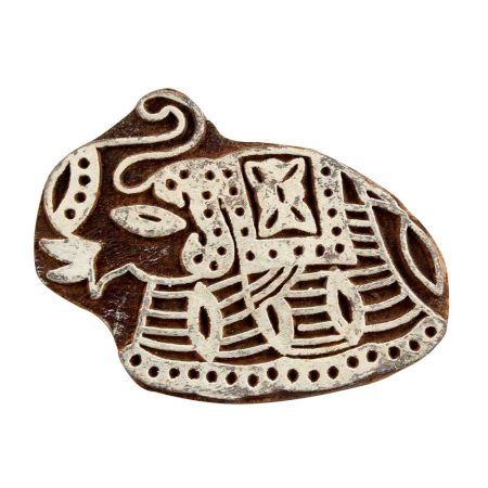 Set of 1 Piece New Wooden Printing Block